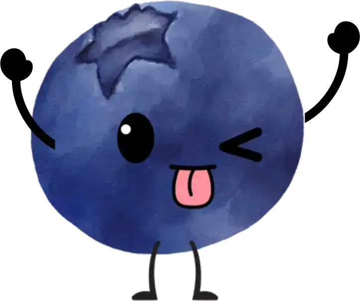 Mascot both hands raised